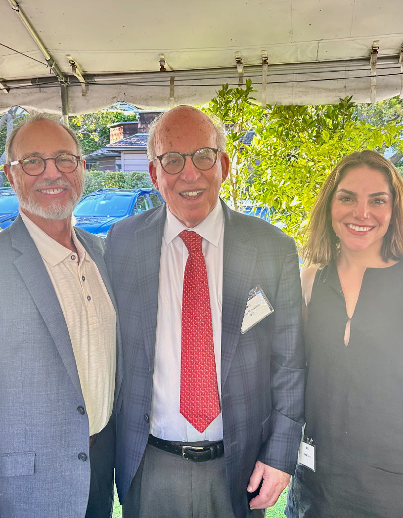 Dr. Brinkenhoff with Dr. W and Dari